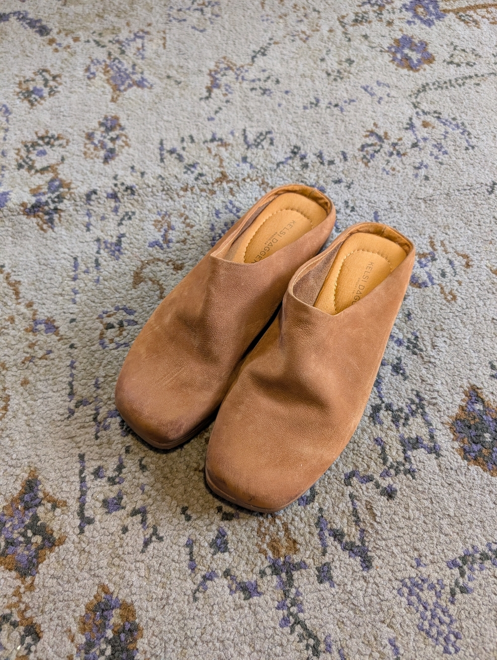 Kelsi‎ Dagger Brooklyn Brown Suede Style Slip On Shoes